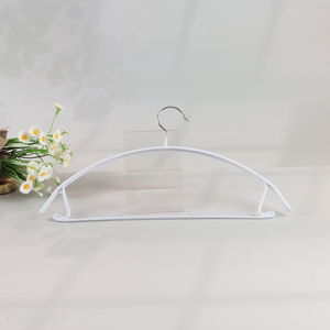 Factory Supply Heavy Duty Non-Slip Coated Metal Dress Suit Coat Hanger