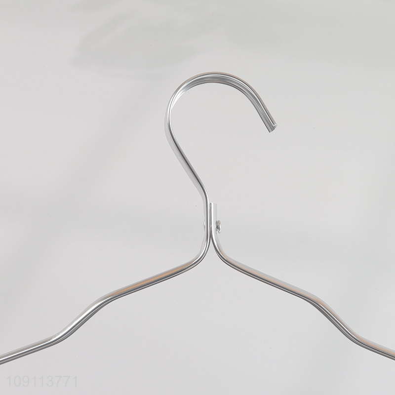 High Quality Aluminum Alloy Clothes Hanger Heavy Duty Metal Clothes Hanger