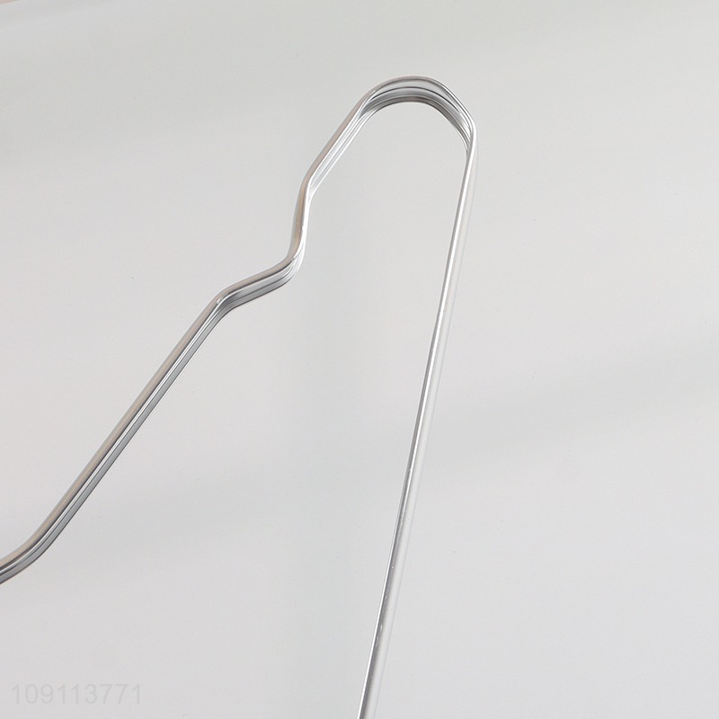 High Quality Aluminum Alloy Clothes Hanger Heavy Duty Metal Clothes Hanger