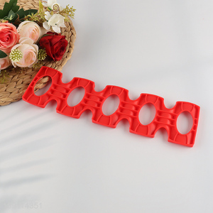 Top products silicone foldable beer bottle rack for refrigerator