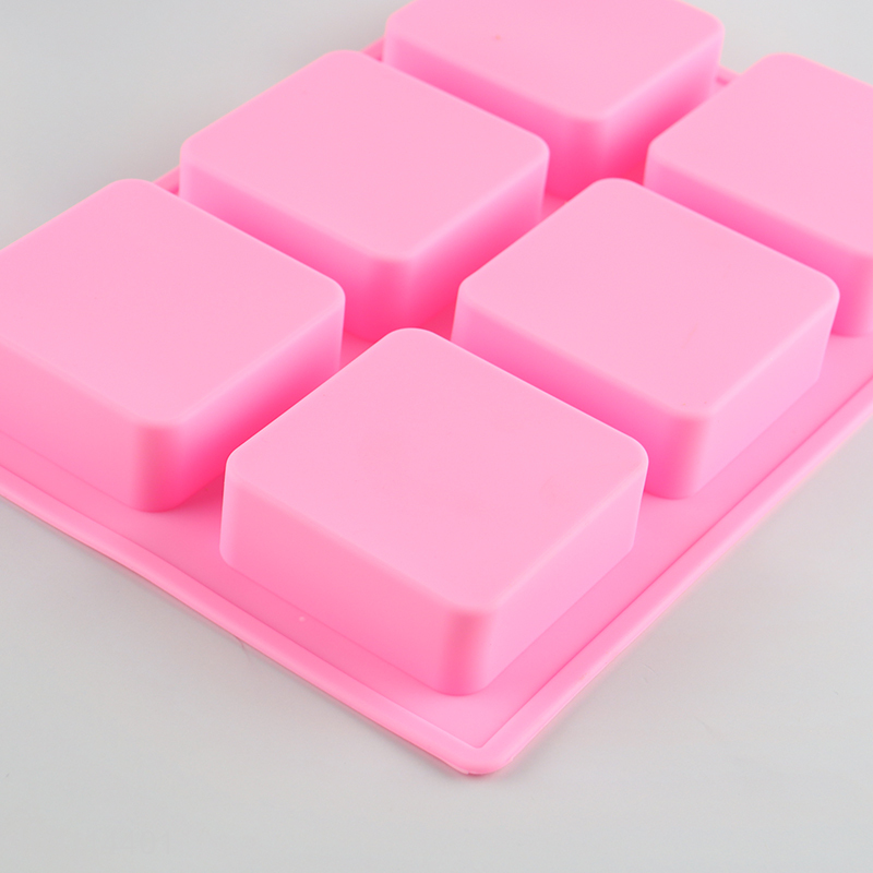 Good quality square silicone baking tool cake mold for sale