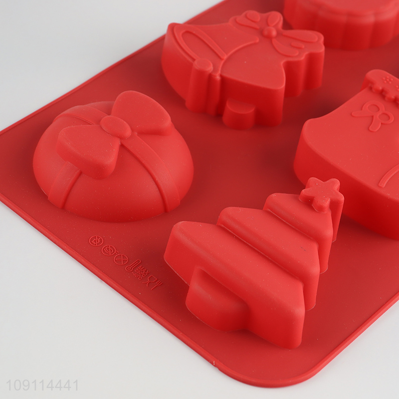 Most popular christmas series silicone cake mold cookies mold
