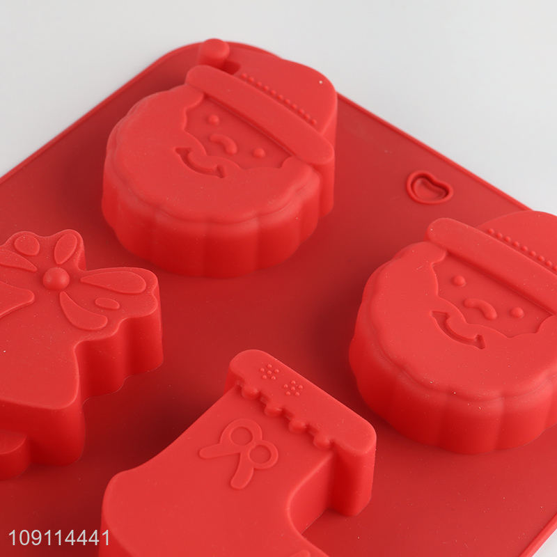 Most popular christmas series silicone cake mold cookies mold