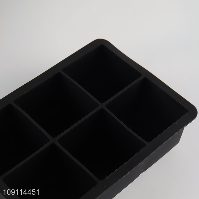 High quality silicone ice cube mold ice mold tray with lid