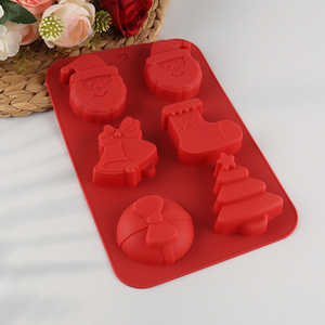 Most popular christmas series silicone cake mold cookies mold