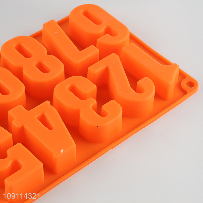 Good selling silicone non-stick number cake mold baking tool