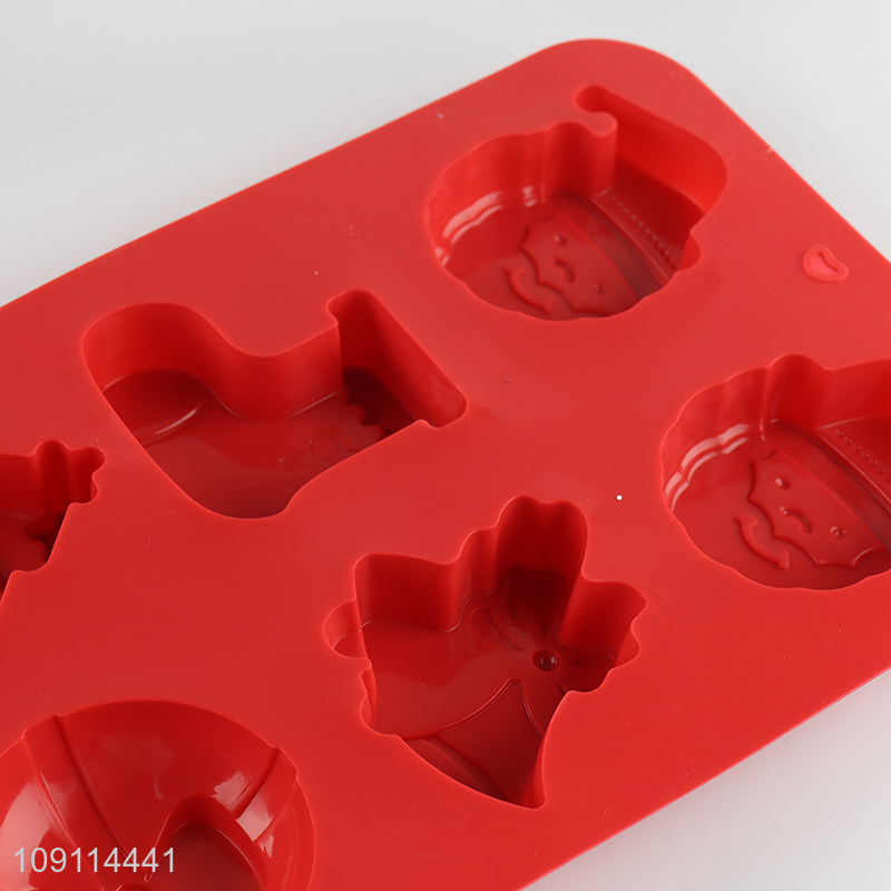 Most popular christmas series silicone cake mold cookies mold