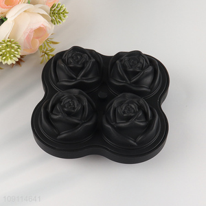 Factory supply rose flower shape ice ball mold ice cube maker
