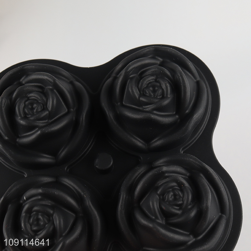Factory supply rose flower shape ice ball mold ice cube maker