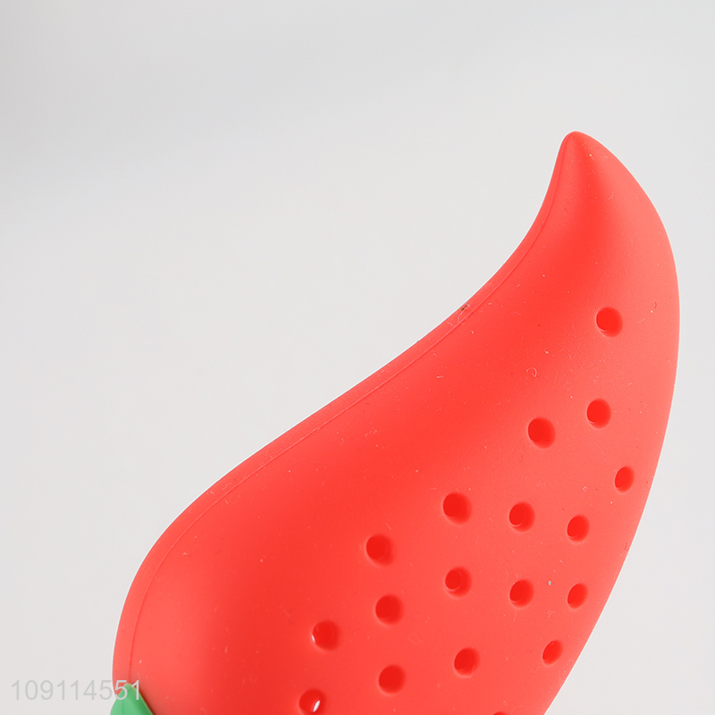 Good Sale Chilli Shape Seasoning Tool Silicone Spice Soup Filter