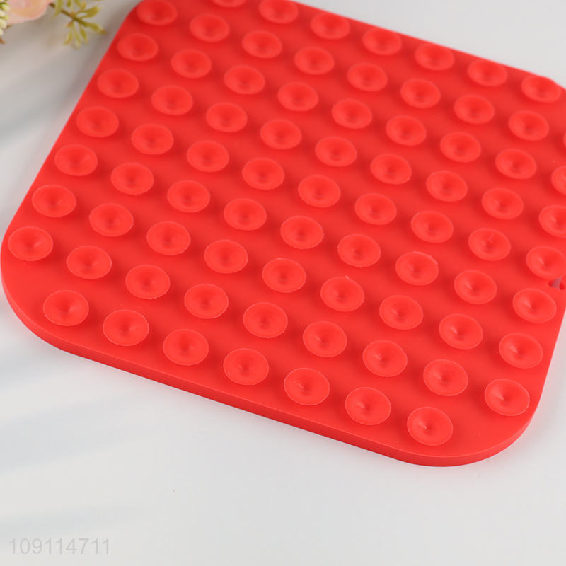 Best selling square silicone slow feeding mat dog lick mat