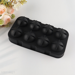 High quality black silicone round ice ball mold ice ball maker
