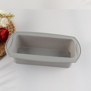 Low price rectangle silicone non-stick baking tool cake mold
