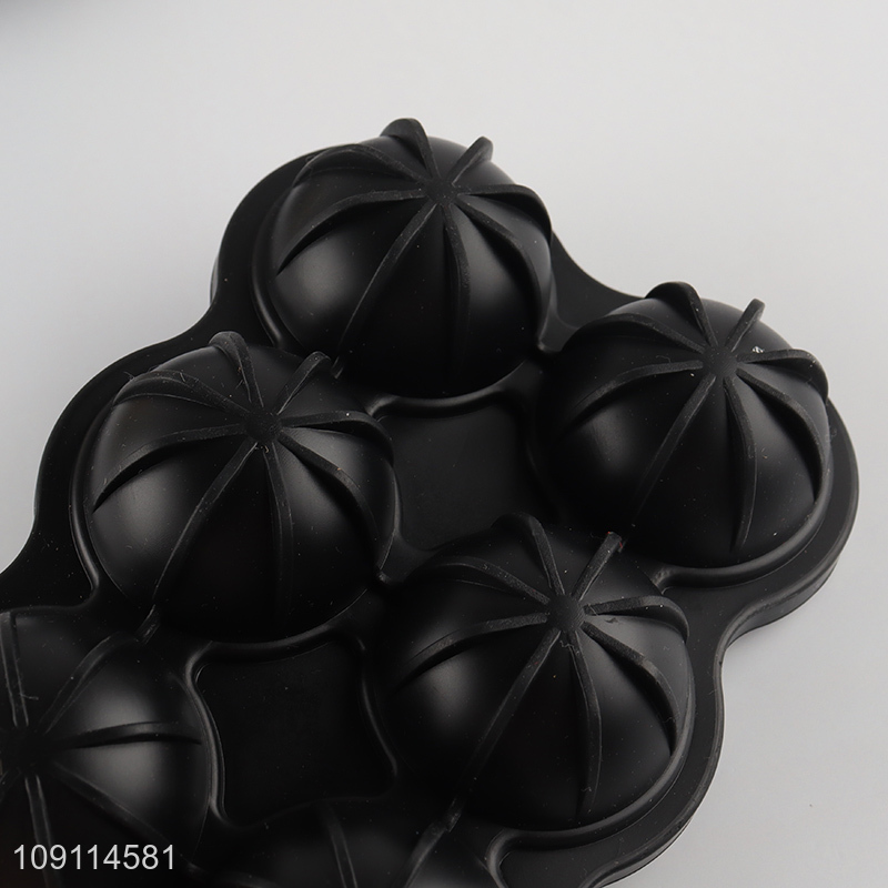 Yiwu market black silicone ice ball mold ice ball tray for sale