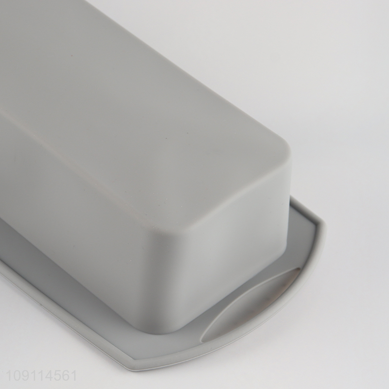 Low price rectangle silicone non-stick baking tool cake mold