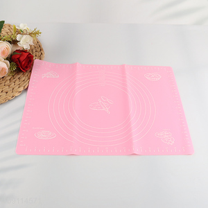 Hot products rectangle non-stick silicone pastry mat for baking