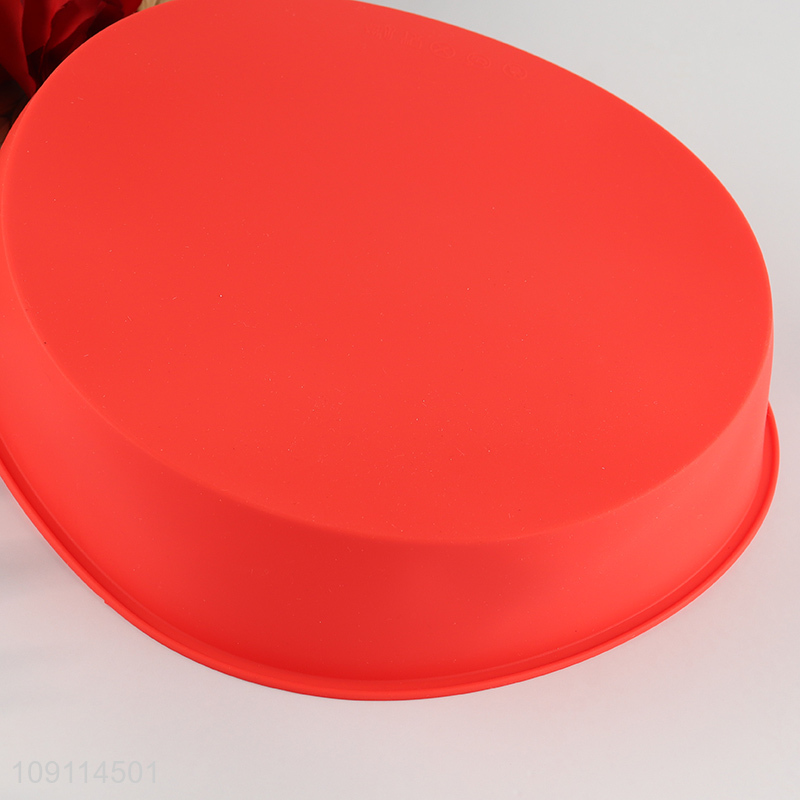 Low price round non-stick silicone baking tool diy cake mold