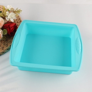 Good price square non-stick silicone diy cake mold for sale