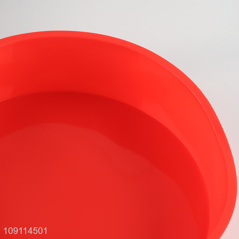 Low price round non-stick silicone baking tool diy cake mold