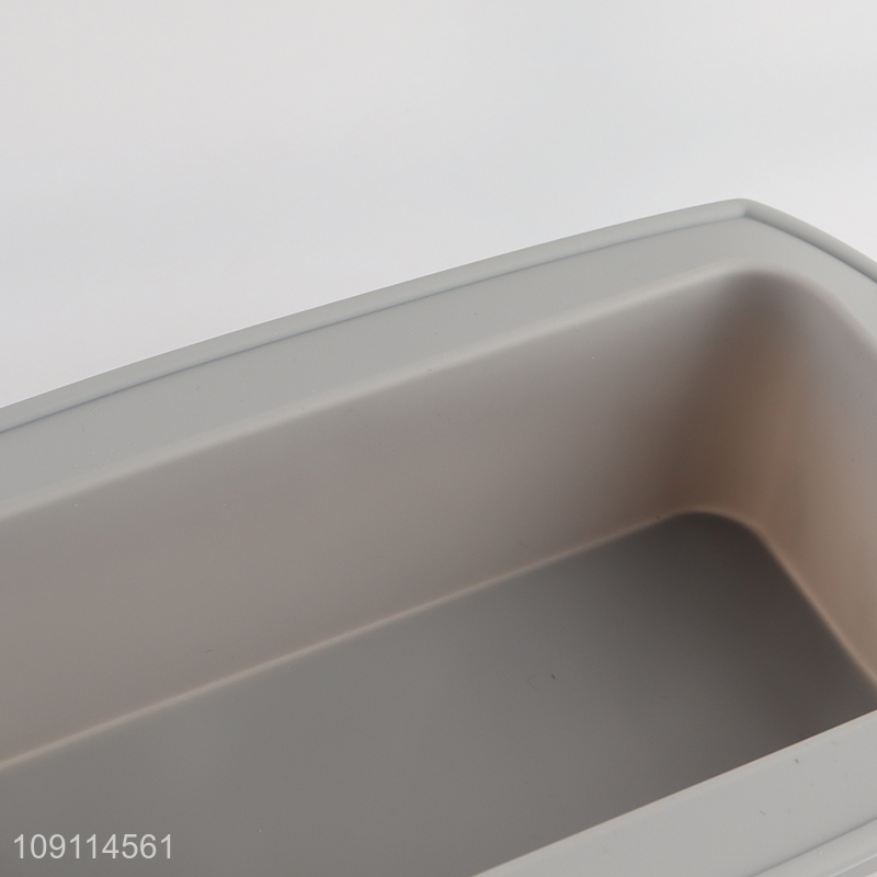 Low price rectangle silicone non-stick baking tool cake mold