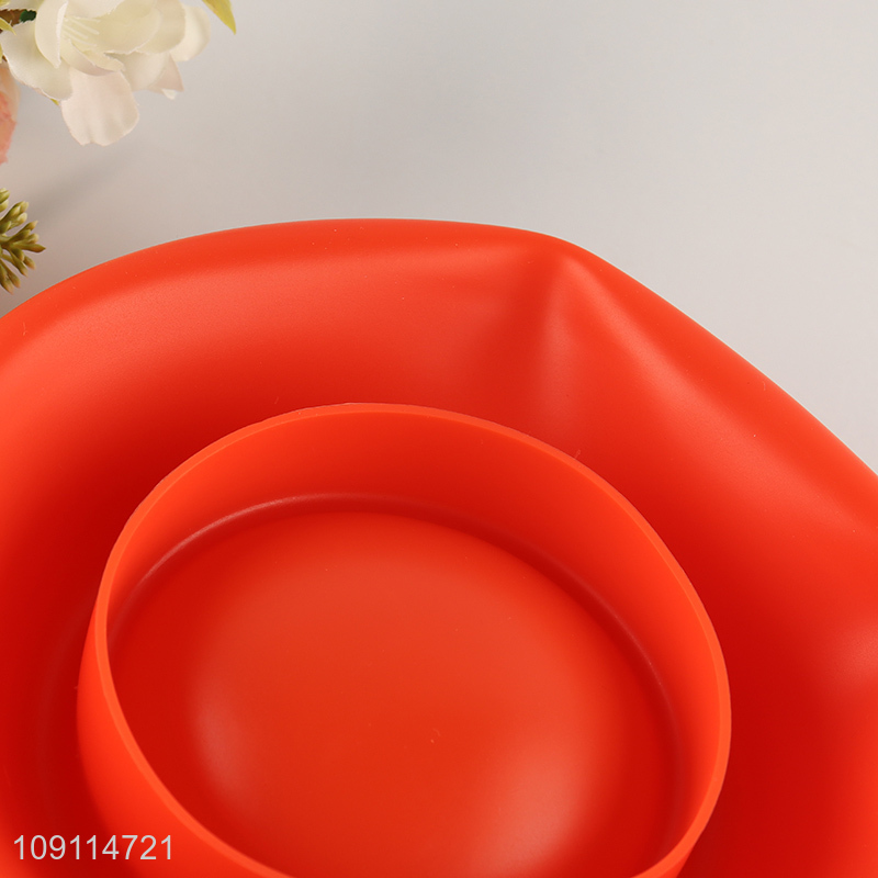 Wholesale Silicone Popcorn Maker Safe Collapsible Bowl Popcorn Popper