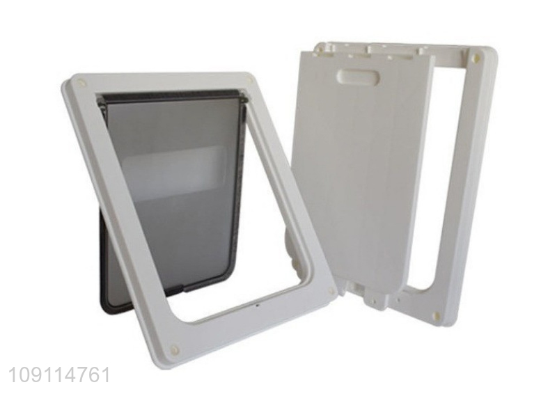 Most popular home indoor safe pet door auto-locking dog door for sale