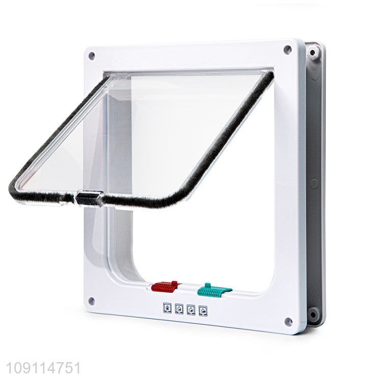 Most Popular Cat Flap Door 4 Way Locking Weatherproof Pet Doors