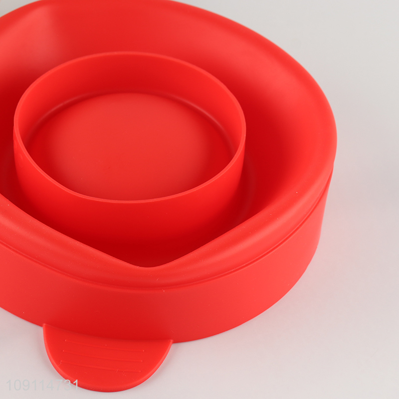 Factory direct sale silicone popcorn maker popcorn popper with handle