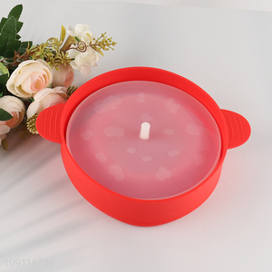 Factory direct sale silicone popcorn maker popcorn popper with handle