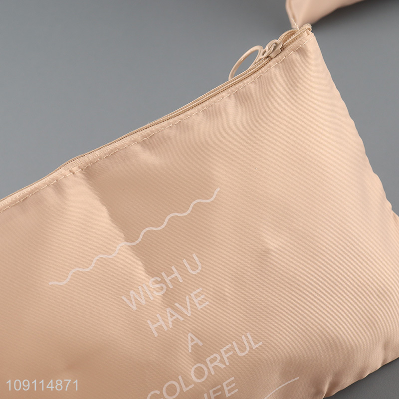 Most popular 7pcs portable travel makeup bag storage bag set