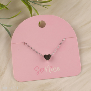 New product fashion jewelry heart shape pendant women bracelet
