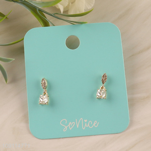 China products fashionable ladies jewelry ear studs for sale