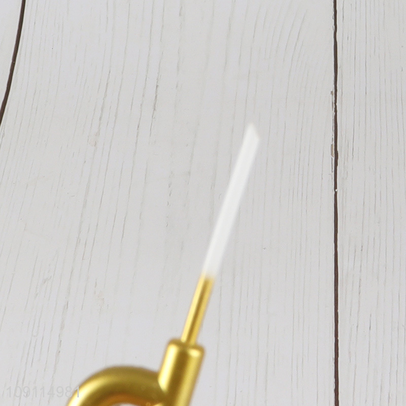 Factory Supply 13 Pieces Happy Birthday Letter Candles for Party Cake Decoration