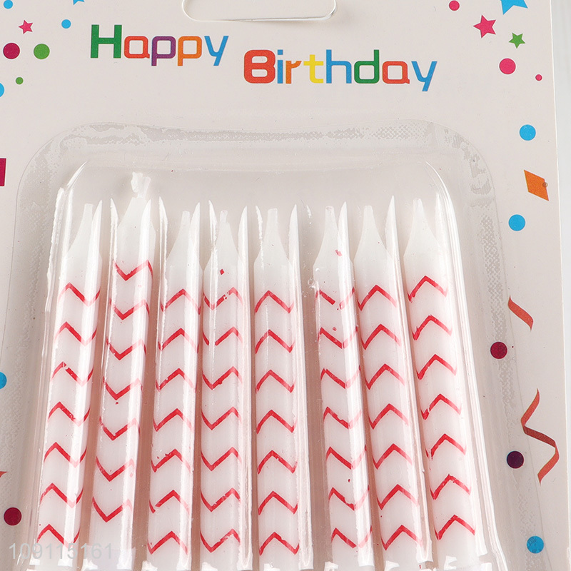 Good Quality 8 Pieces Birthday Candles Cupcake Candles Cake Candles for Birthday