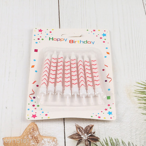 Good Quality 8 Pieces Birthday Candles Cupcake Candles Cake Candles for Birthday