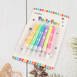 Factory Supply 6 Pieces Birthday Candles for Kids Birthday Party Cake Decoration