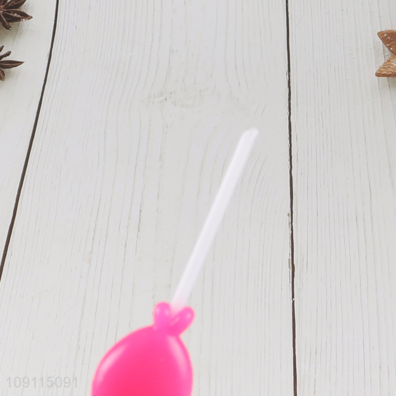 New Product 5 Pieces Birthday Candles Colorful Cupcake Candles for Celebration