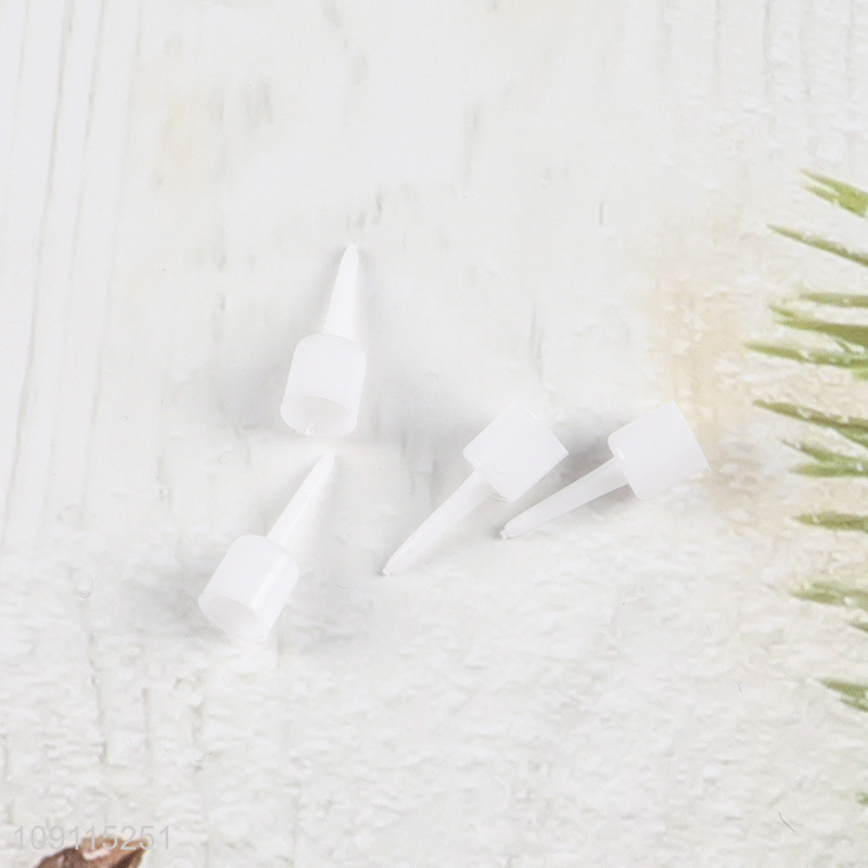 New Arrival 12 Pieces Gold Long Thin Metallic Birthday Candles for Birthday Wedding