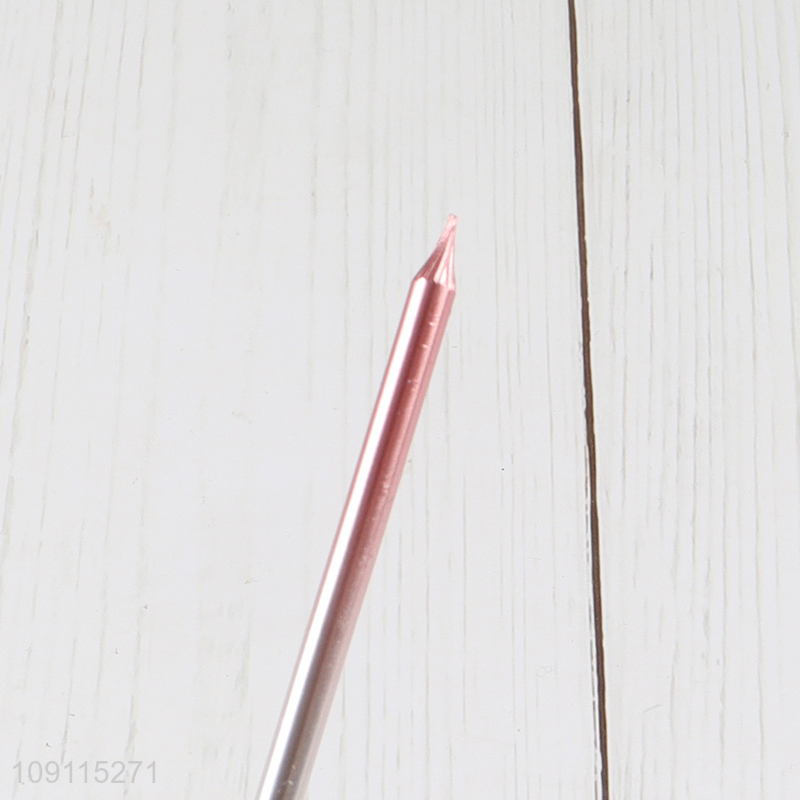 China Imports 12 Pieces Gradient Birthday Candles Birthday Cake Topper Decoration