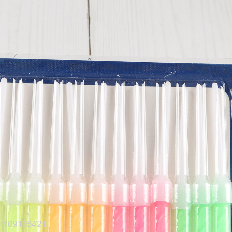 Factory Price 12 Pieces Spiral Birthday Candles Cake Candles for Birthday Cakes