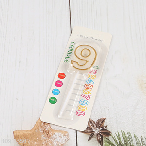 Promotional Mumber Candle Digital Birthday Candle for Cake or Cupcake Decoration