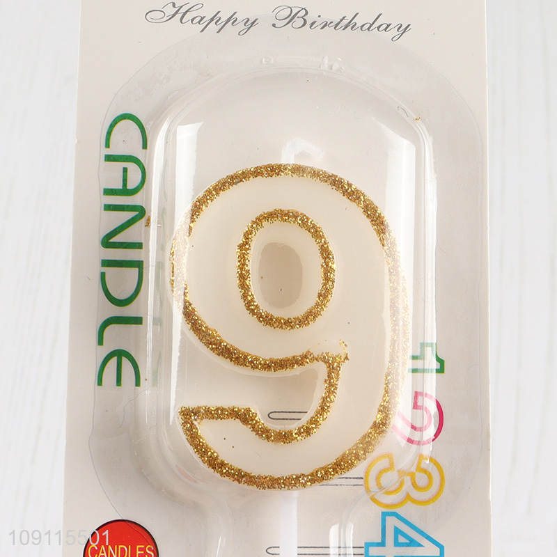 Promotional Mumber Candle Digital Birthday Candle for Cake or Cupcake Decoration