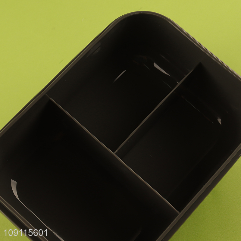 Online wholesale cartoon lion school students lunch box with spoon and fork