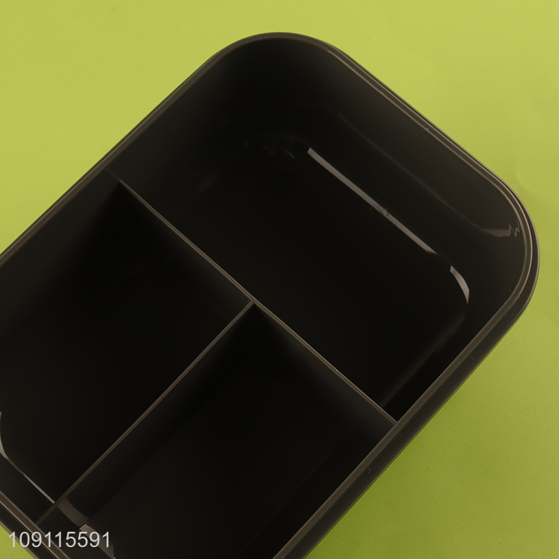 Hot products cartoon bear children portable lunch box with spoon and fork