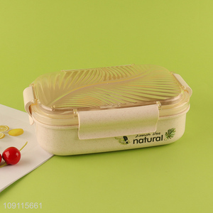 Popular products portable school kids lunch box with tableware