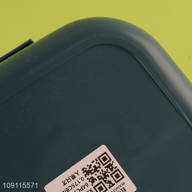 Low price cartoon bear school students lunch box with spoon and fork