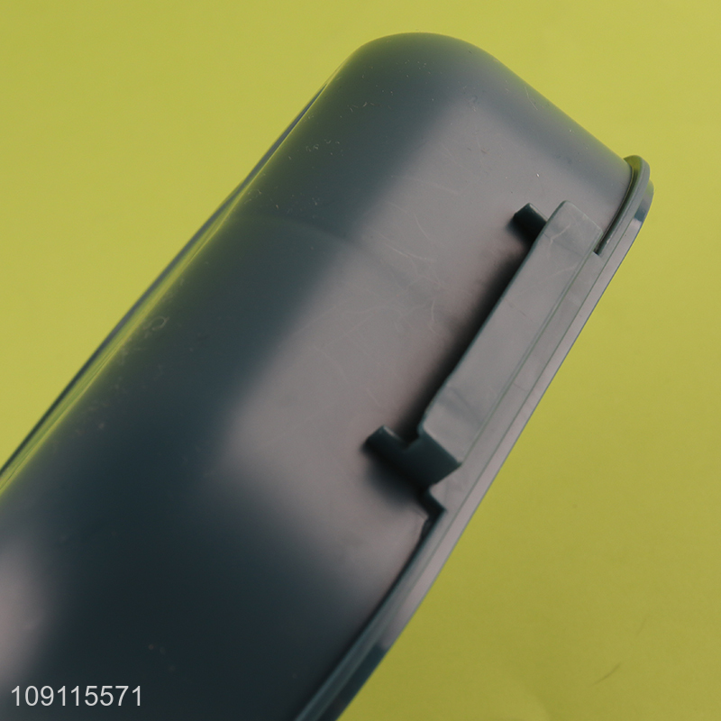 Low price cartoon bear school students lunch box with spoon and fork