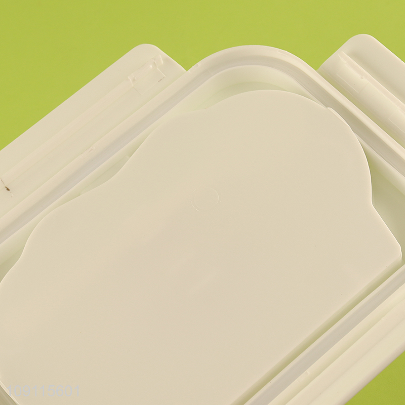 Online wholesale cartoon lion school students lunch box with spoon and fork