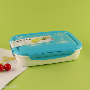 China products portable school kids bpa free lunch box with tableware