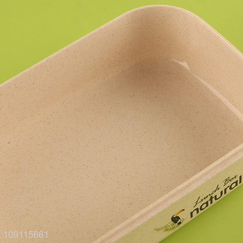 Popular products portable school kids lunch box with tableware